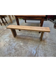 Panca Artigianale in Legno Recuperato - 150x24 cm CX232 2