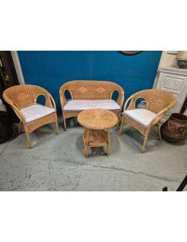 Salotto rattan mandolino 4 pezzi - VG2611720000