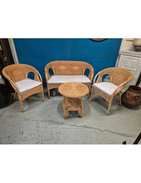 Salotto rattan mandolino 4 pezzi - VG2611720000