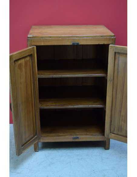 Credenza coloniale in teak naturale – 60x47x93 cm TS100