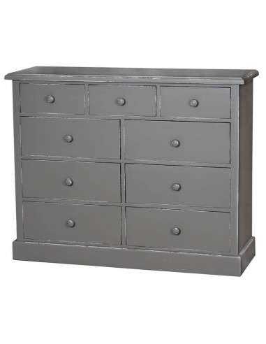 Cassettiera colorata a nove cassetti MS357