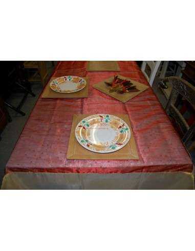 Tovaglia natalizia in organza di poliestere TOV002