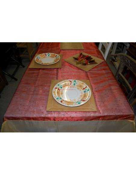 Tovaglia natalizia in organza di poliestere TOV002