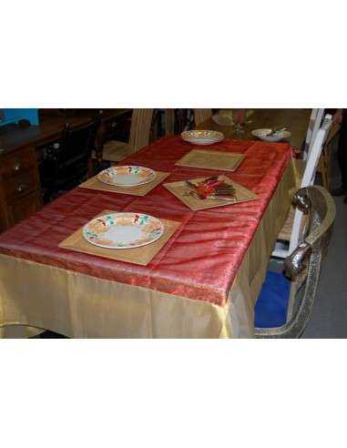 Tovaglia natalizia in organza di poliestere TOV002