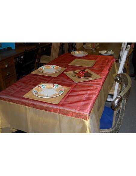 Tovaglia natalizia in organza di poliestere TOV002