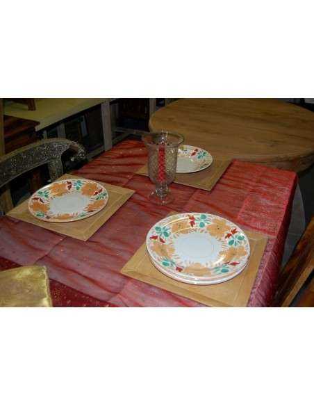 Tovaglia natalizia in organza di poliestere TOV002