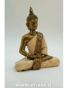 Statua Buddha tailandese con gambe incrociate in meditazione ALWED011