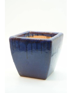 Vaso colore blue in terracotta ALMA047-504