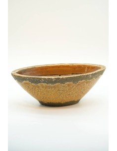 Vaso terracotta colore giallo H10cm - ALMB2729C 2