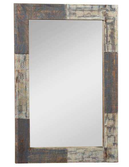 Cornice specchio in legno massello colorato| 90x130cm AGB01187