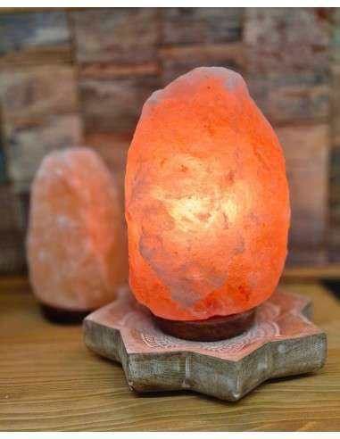 Lampade di Sale Rosa dell'Himalaya | Grande e Piccola per Armonia e Benessere