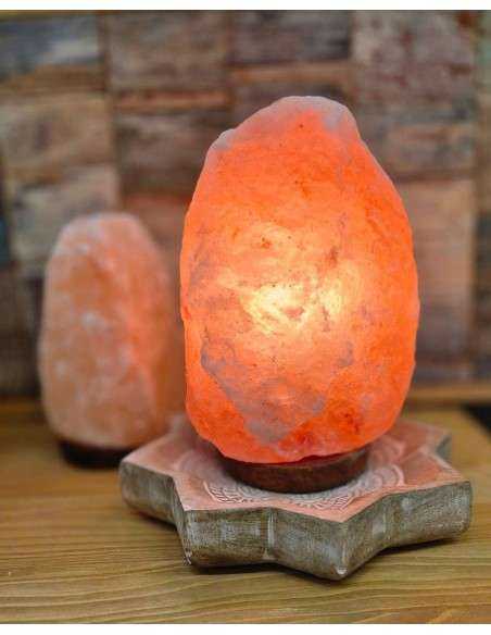 Lampade di Sale Rosa dell'Himalaya | Grande e Piccola per Armonia e Benessere
