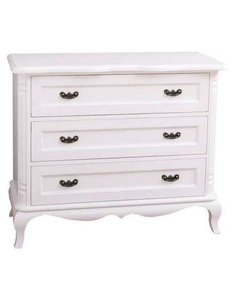 Cassettiera shabby chic romantica MS646