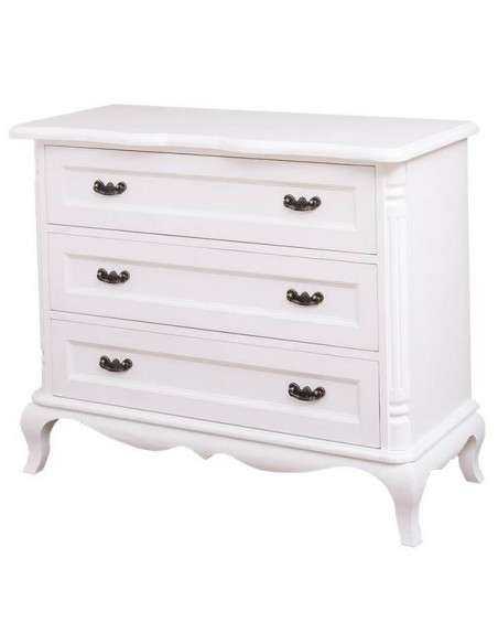 Cassettiera shabby chic romantica MS646