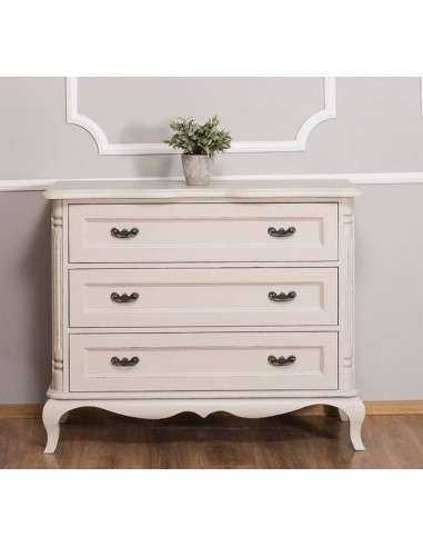 Cassettiera shabby chic romantica MS646