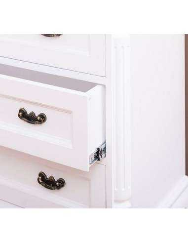 Cassettiera shabby chic romantica MS646