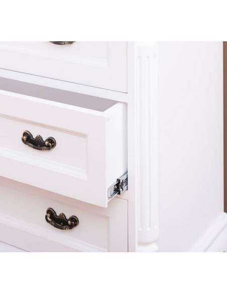 Cassettiera shabby chic romantica MS646