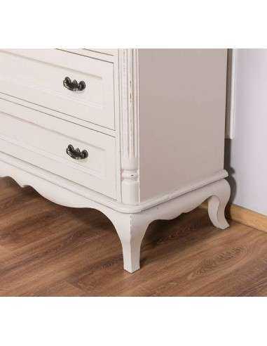 Cassettiera shabby chic romantica MS646