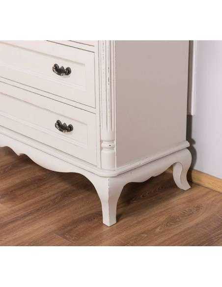 Cassettiera shabby chic romantica MS646