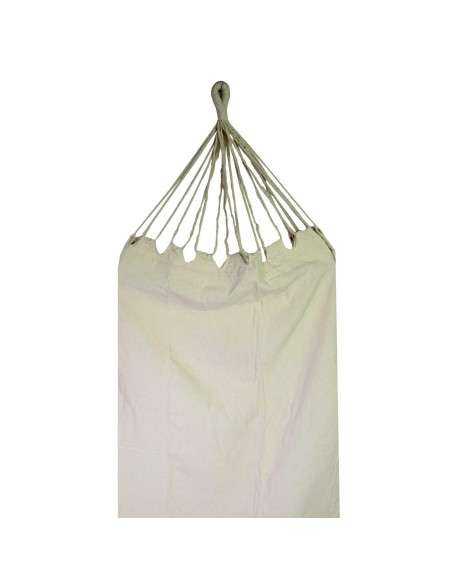 Amaca in tessuto ecrù - Cotone e poliestere, portata 130 kg  - Vacchetti VG1015180000