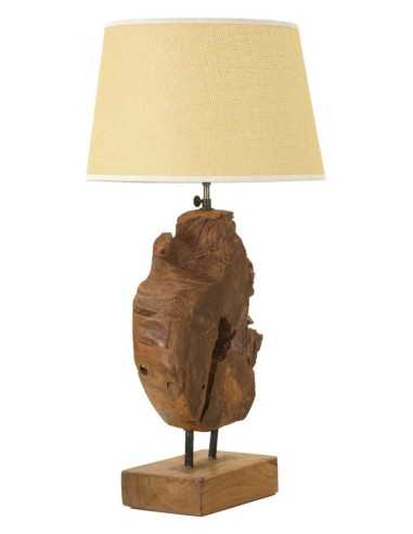 LAMPADA TEAK DA TAVOLO KEPALA CM Ø 35X69 - 171248000N