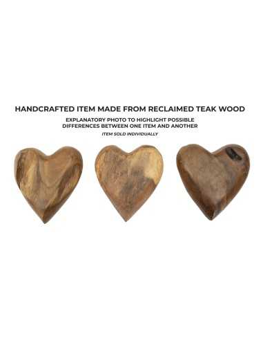 Decorazione Hak In Teak Ric. Cm16x14x4,5 (pezzi Unici - Non Rip. In Serie) - 0119670000