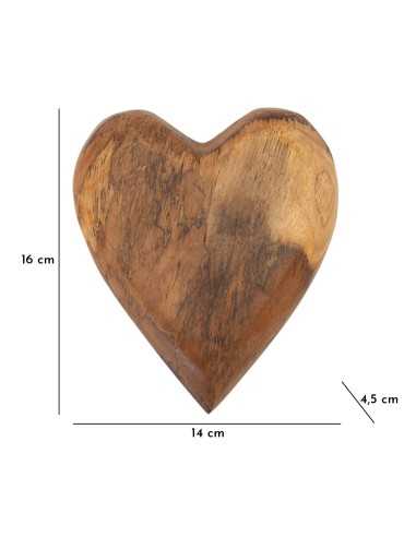 Decorazione Hak In Teak Ric. Cm16x14x4,5 (pezzi Unici - Non Rip. In Serie) - 0119670000