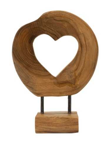 Scultura Hasi In Teak Ric. Cm 20x10x28  (pezzi Unici - Non Rip. In Serie) - 0119700003