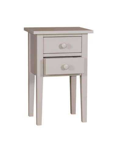 Comodino provenzale con doppio cassetto MS475