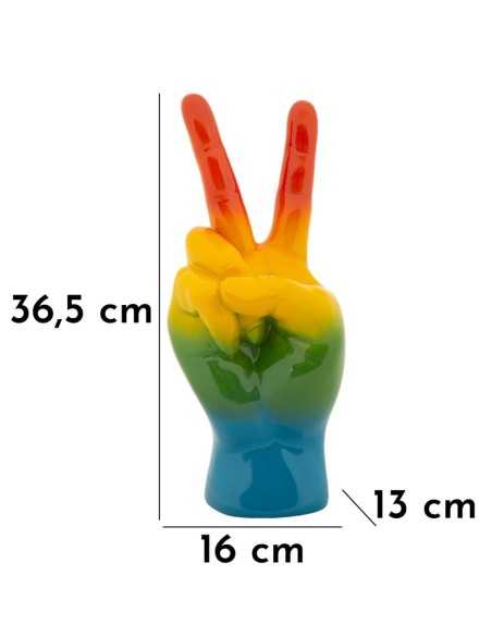 Mano Rainbow Vittoria Cm 16x13x36,5 - 012035000V