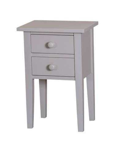 Comodino provenzale con doppio cassetto MS475