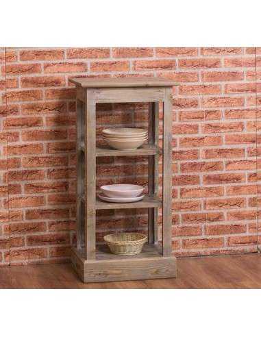 Consolle portavaso provenzale colorata e shabby chic