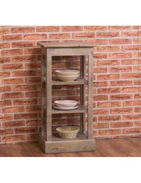 Consolle portavaso provenzale colorata e shabby chic