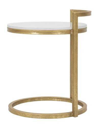 Tavolinetto Round Marble Cm 40x43x50 - 1424010000