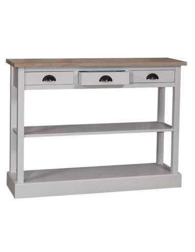 Consolle con cassetti legno colorato MS513