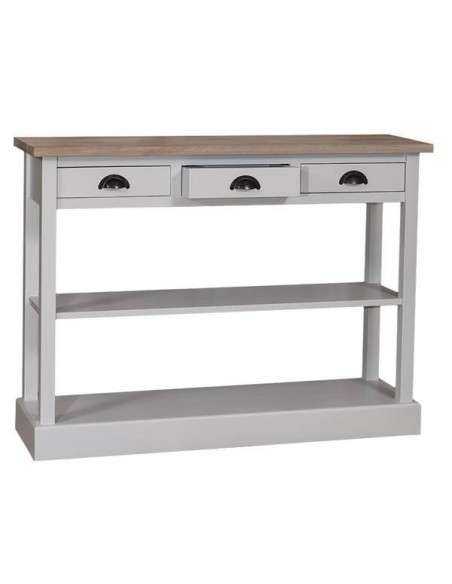 Consolle con cassetti legno colorato MS513