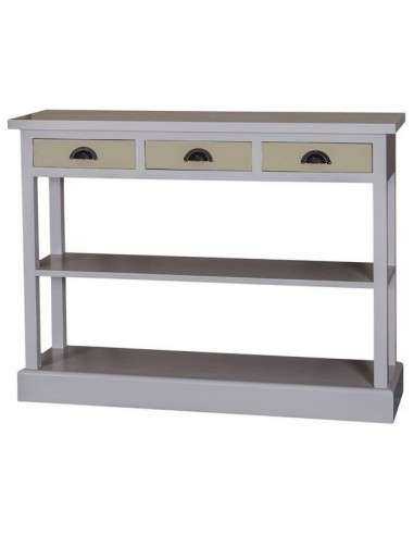 Consolle con cassetti legno colorato MS513