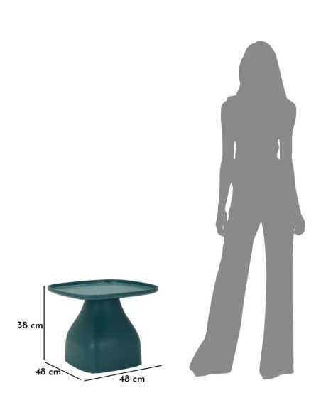 Tavolinetto Gea Blu Cm 48x48x38 - 14286500B3