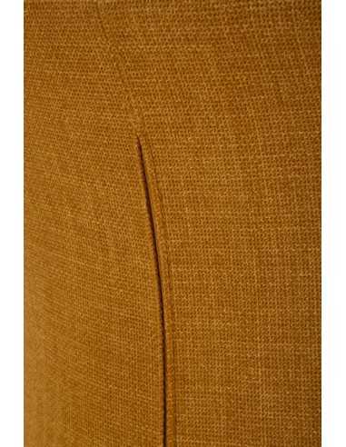 Poltrona Girevole Siena Senape Cm 83,5x66x80 (seduta Altezza Cm 42) - 142866000S