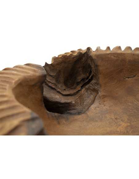 S/tasche Garit In Teak Ric. Cm 37x40x16 (pezzi Unici - Non Rip. In Serie) - 1607510001