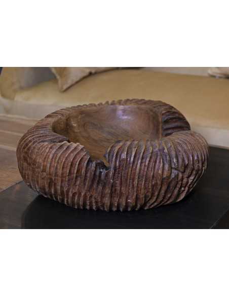 S/tasche Garit In Teak Ric. Cm 37x40x16 (pezzi Unici - Non Rip. In Serie) - 1607510001