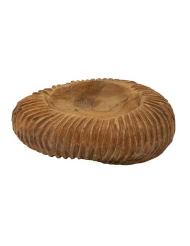 S/tasche Garit In Teak Riciclato Cm ø 32x11 (pezzi Unici - Non Rip. In Serie) - 1607510003