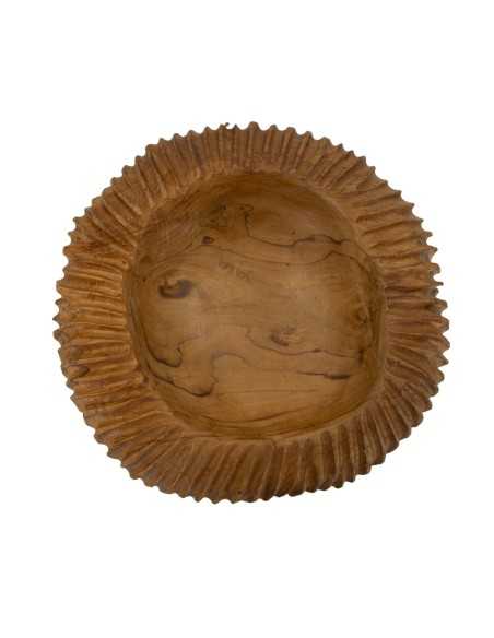 S/tasche Garit In Teak Riciclato Cm ø 32x11 (pezzi Unici - Non Rip. In Serie) - 1607510003