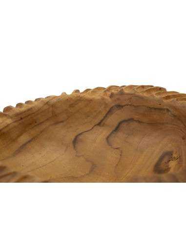 S/tasche Garit In Teak Riciclato Cm ø 32x11 (pezzi Unici - Non Rip. In Serie) - 1607510003
