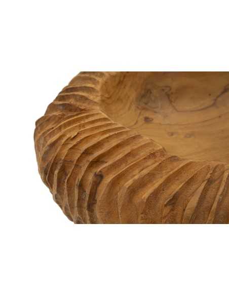 S/tasche Garit In Teak Riciclato Cm ø 32x11 (pezzi Unici - Non Rip. In Serie) - 1607510003