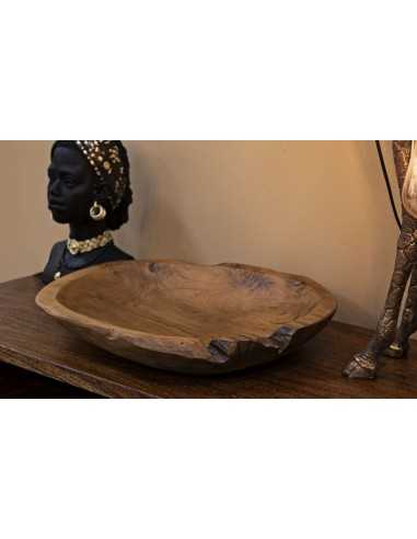 S/tasche Tipisan In Teak Ric. Cm 43x38x7 (pezzi Unici - Non Rip. In Serie) - 160752000B