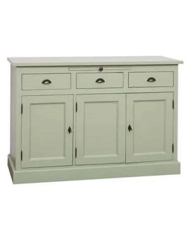 Credenza in legno massello colorata stile shabby chic, provenzale e country MS232B