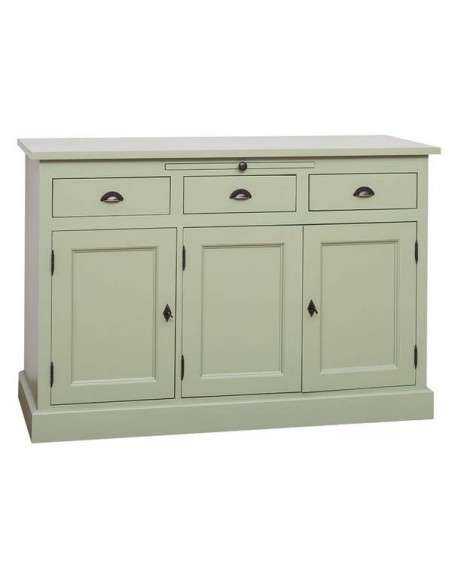 Credenza in legno colorata stile shabby chic, provenzale e country MS232B