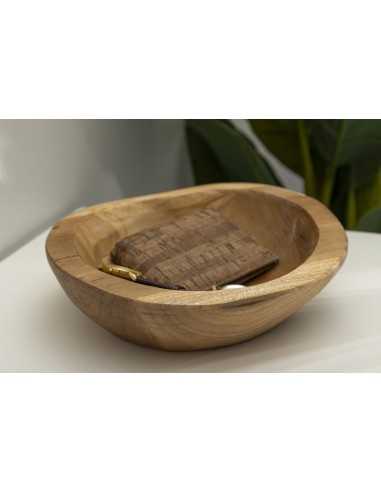 S/tasche Tipic In Teak Ric. Cm ø 25x5 (pezzi Unici - Non Rip. In Serie) - 1607530003