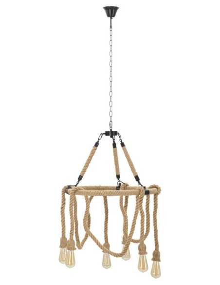 Lampadario Rope Circle Cm ø 64x90 - 1712240000